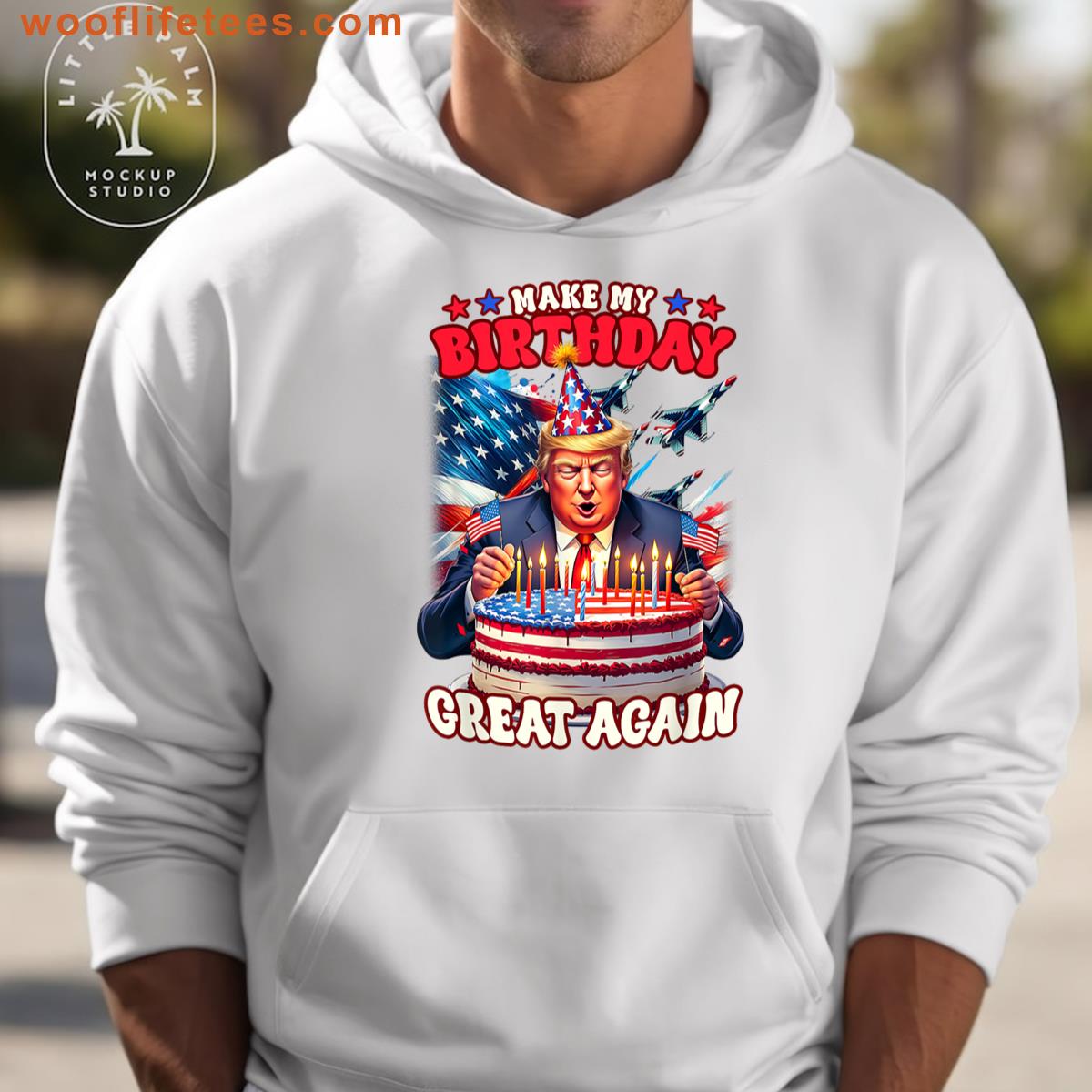 Make Your Birthday Great Again Fan T-shirt