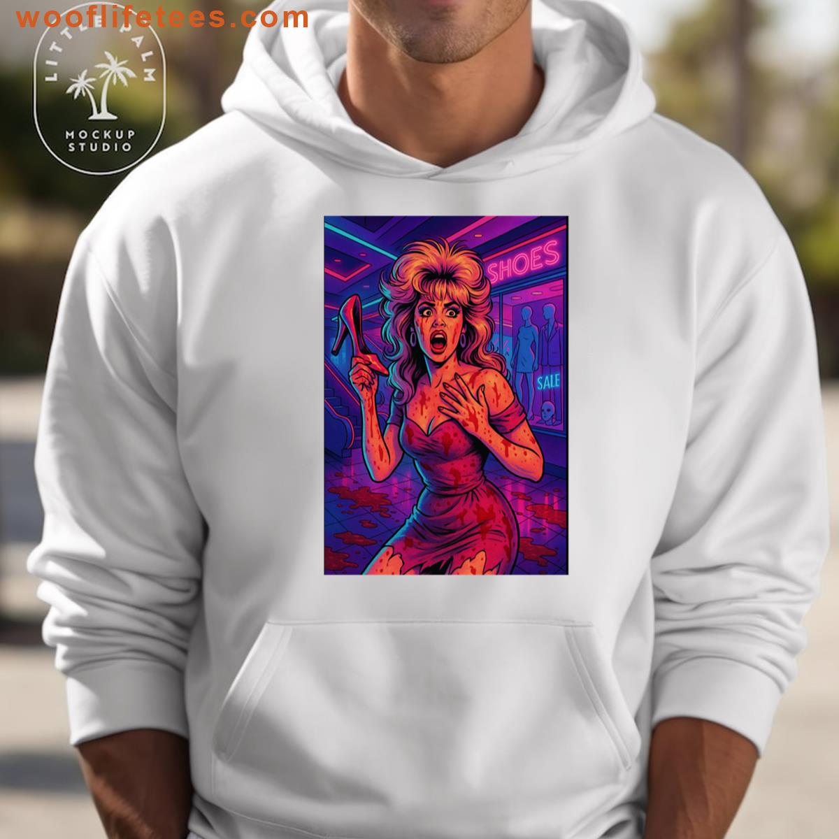 Mall Madness Massacre Humor Tee T-shirt