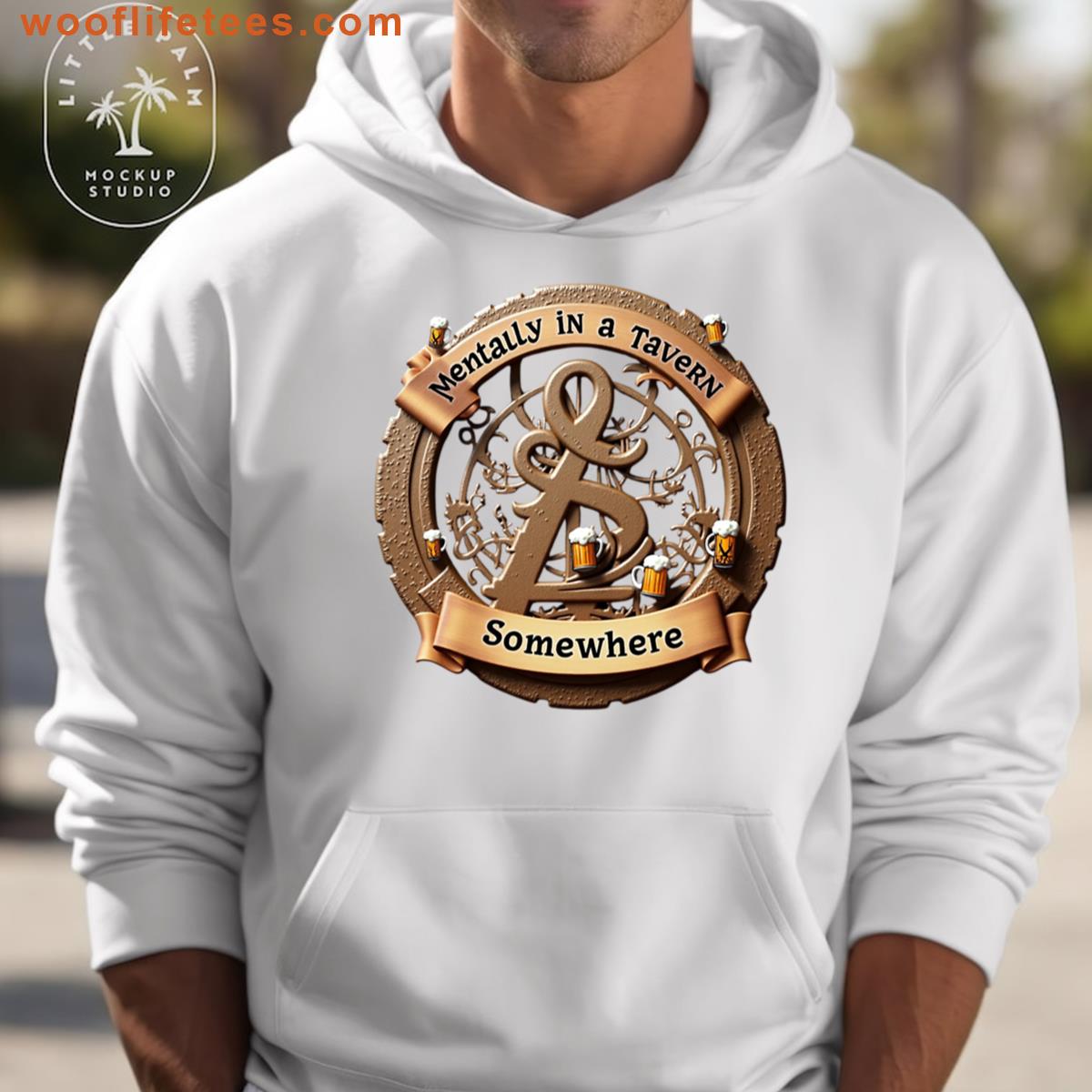 Mentally In A Tavern Casual T-shirt