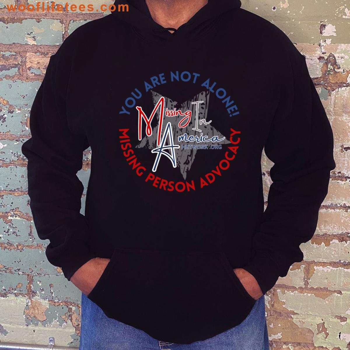 Missing In America Support T-shirt