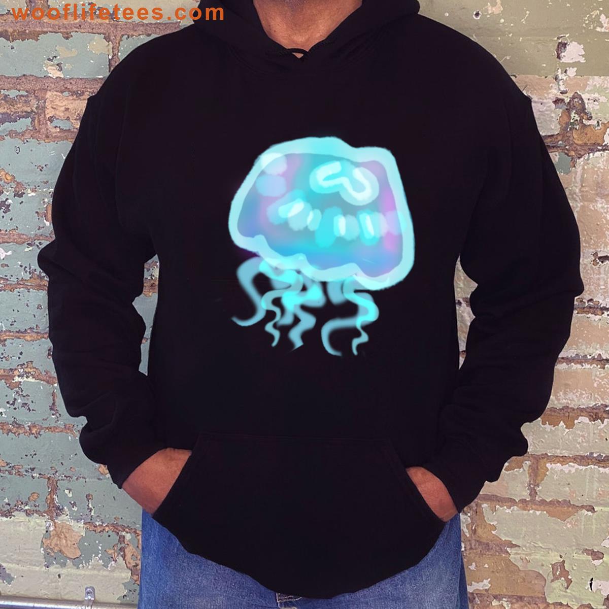 Moon Jellyfish Art T-shirt