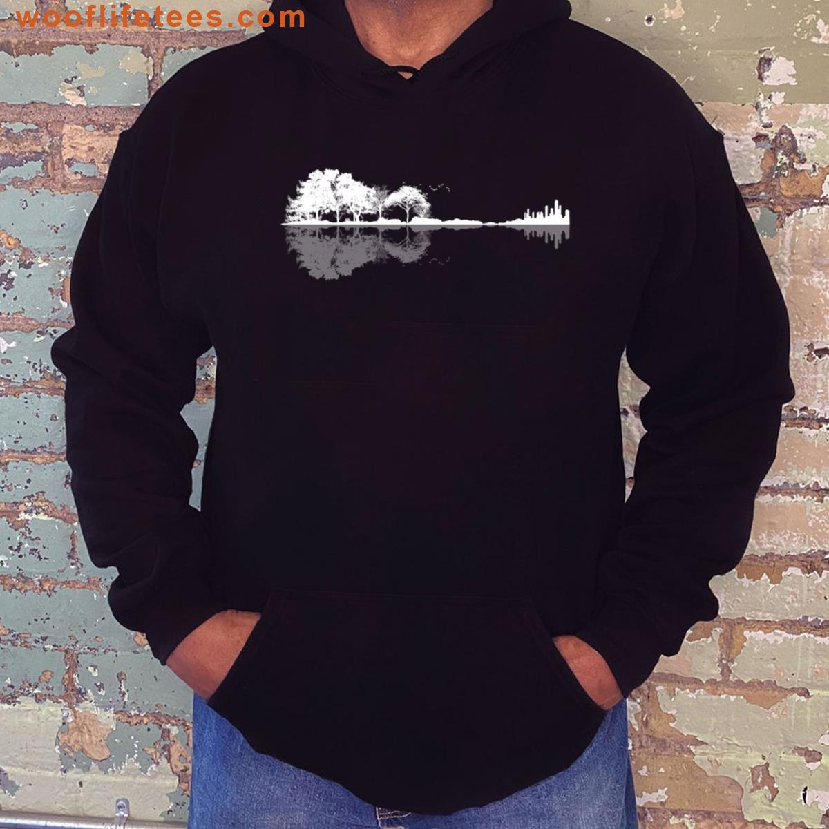 Nature Guitar Design T-shirt