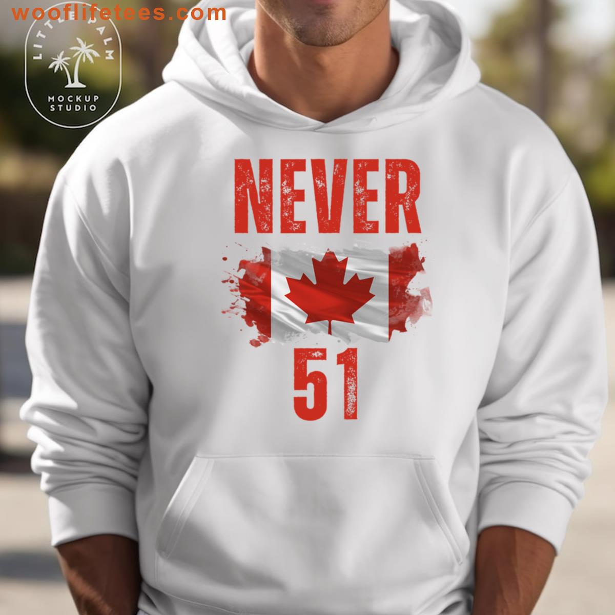 Never 51 Canada Apparel T-shirt