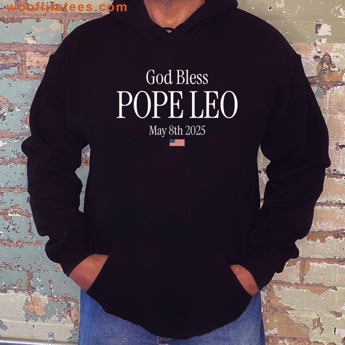 New Pope Graphic Tee 2025 Blessing T-shirt