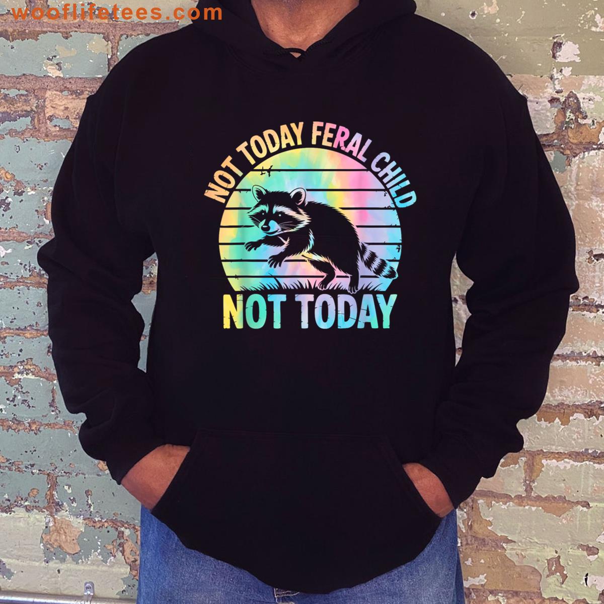 Not Today Feral Child Kids T-shirt