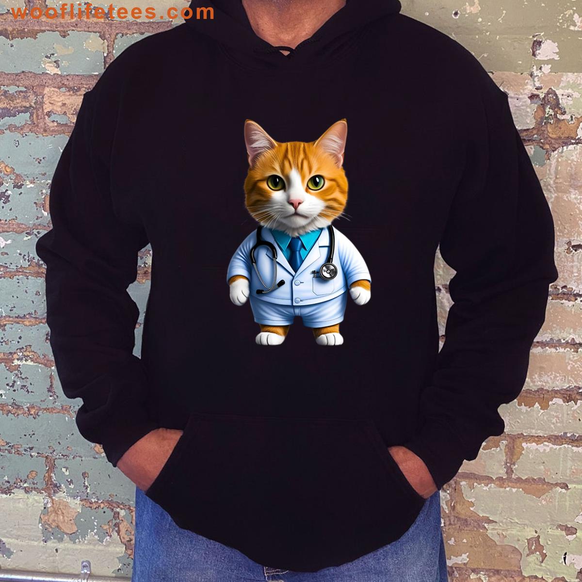 Orange Tabby Cat Cute 1 T-shirt