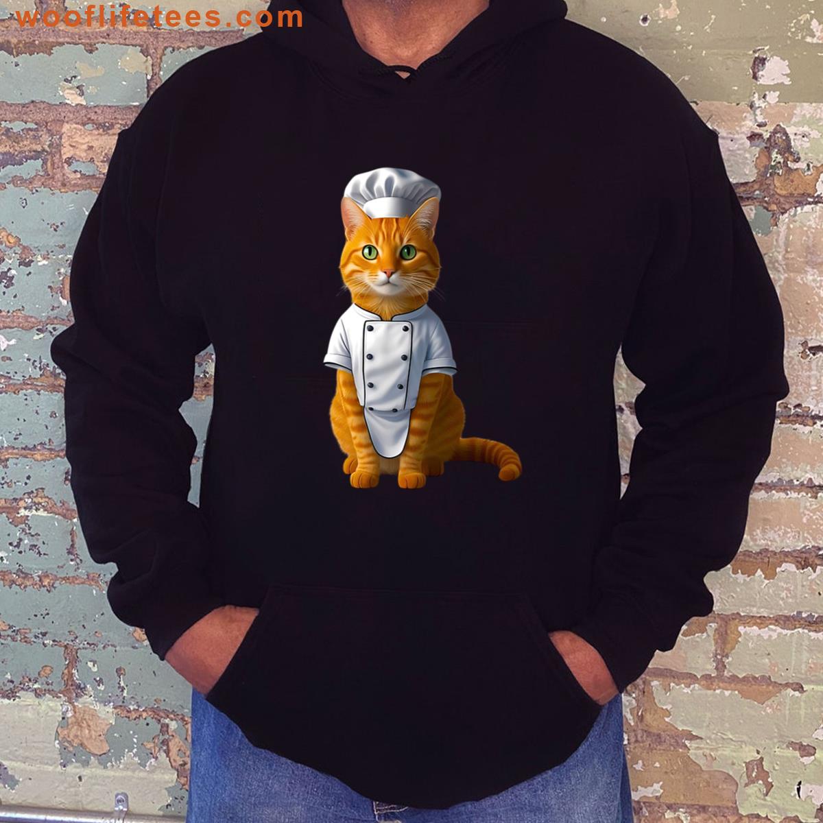 Orange Tabby Cat Cute T-shirt