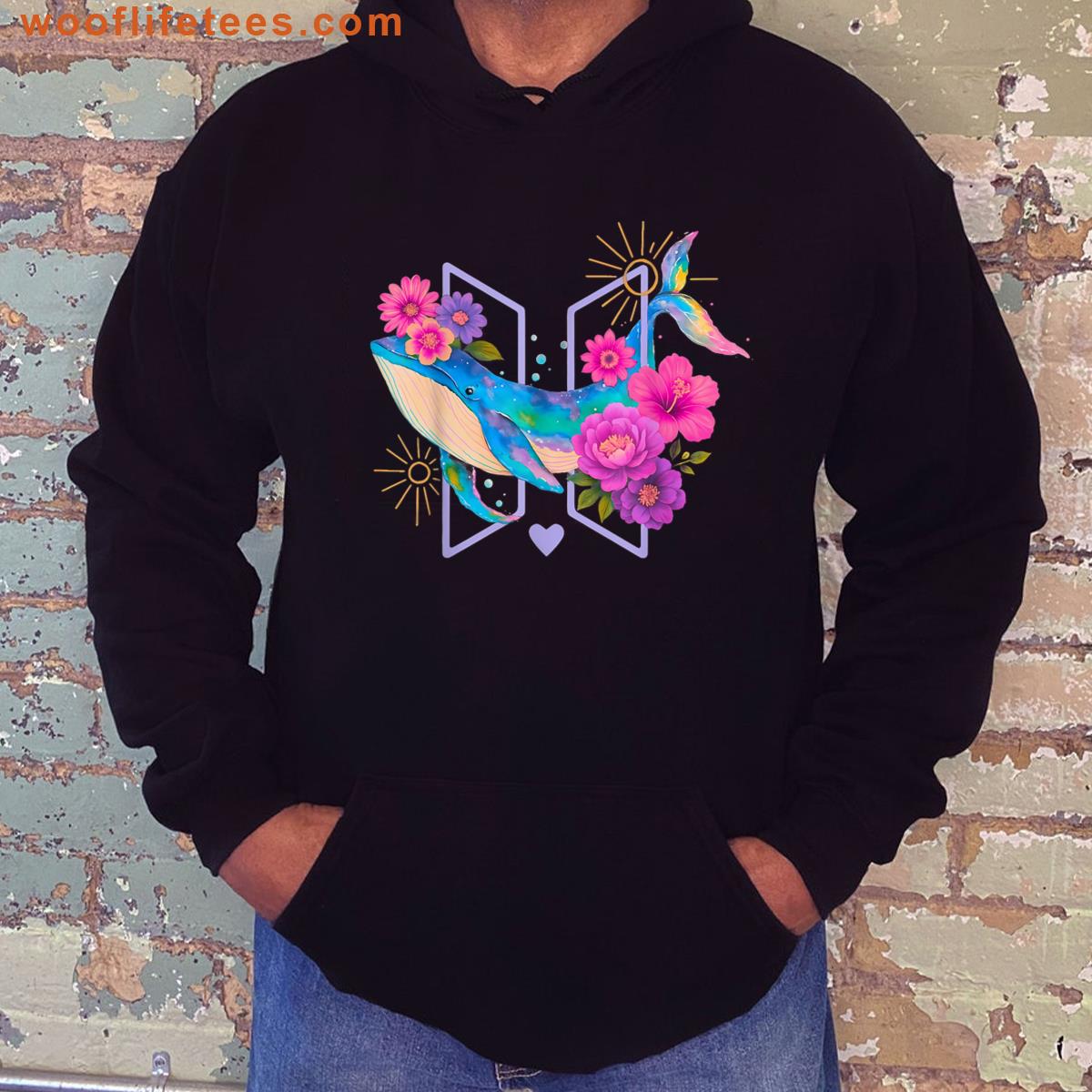 Orca Floral Fun T-shirt