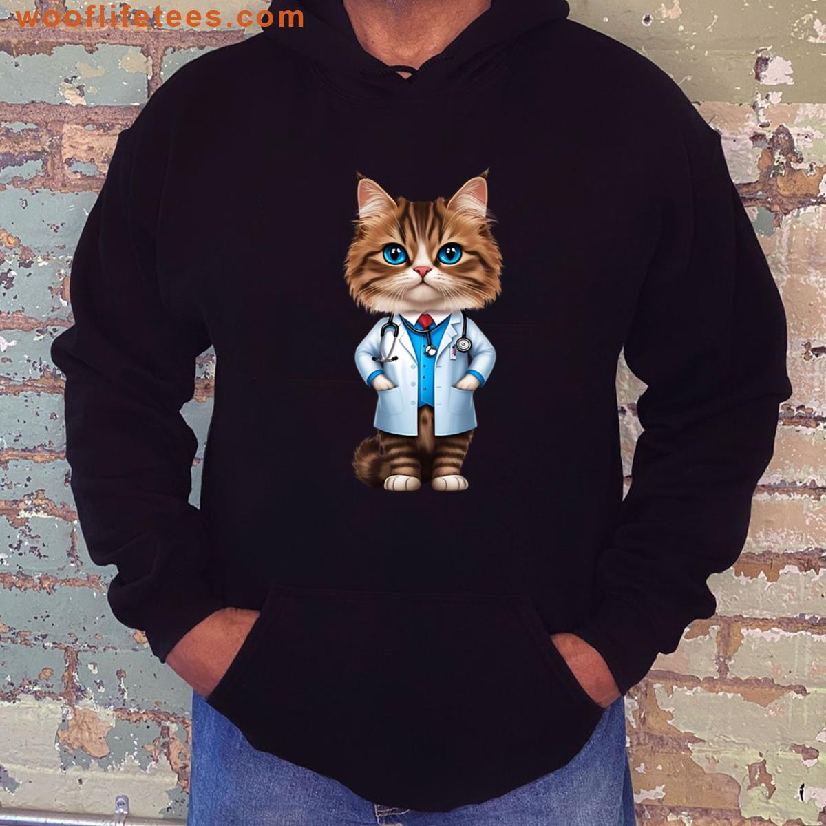 Persian Cat Doctor Funny Tee T-shirt