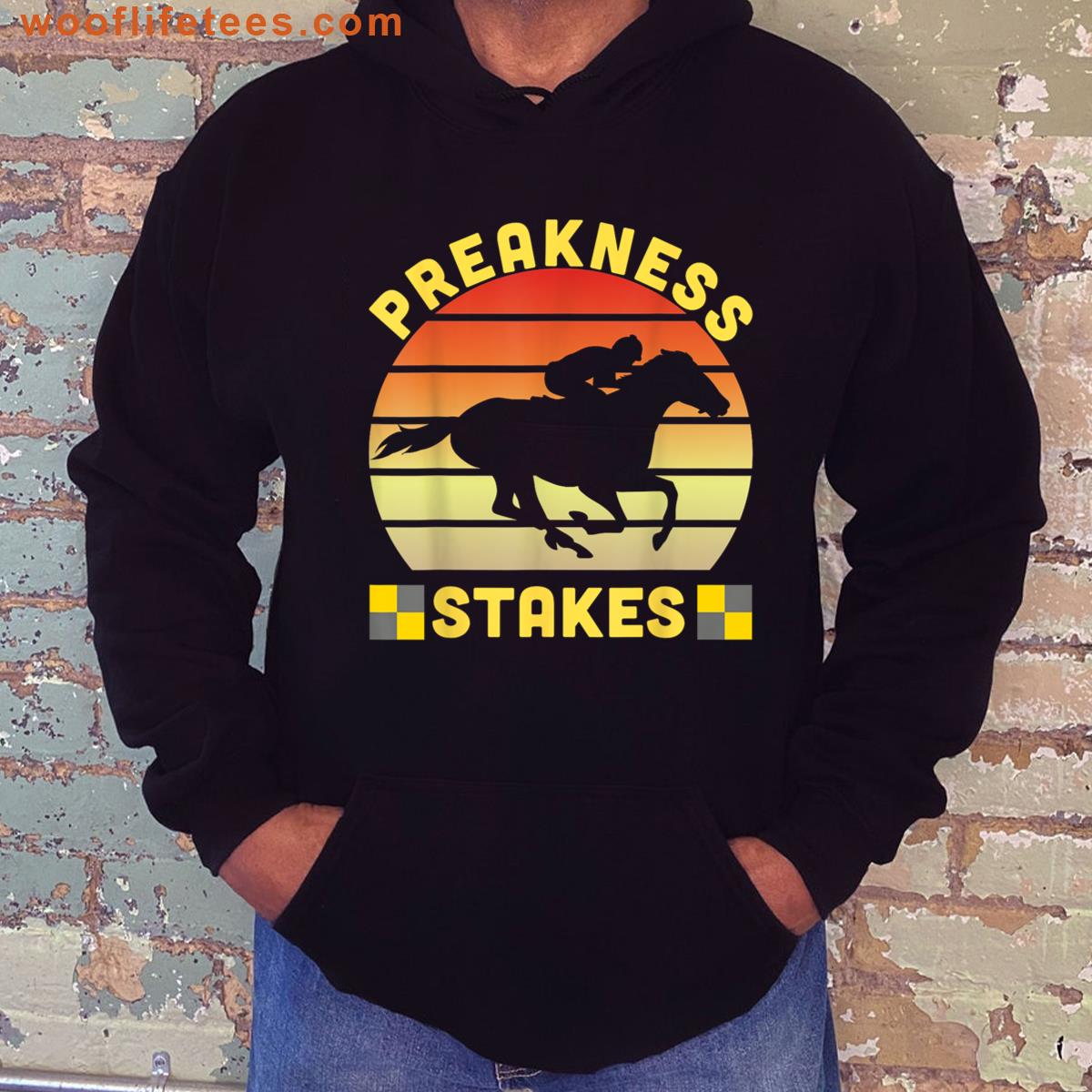 Preakness Stakes Horse Racing Kids Tee T-shirt