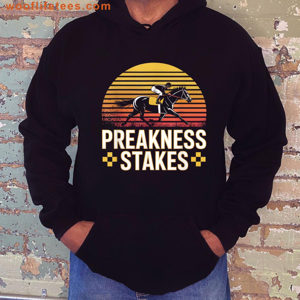 Preakness Stakes Retro Racing Apparel T-shirt