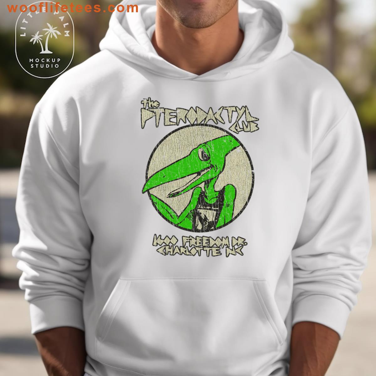 Pterodactyl Retro Club T-shirt