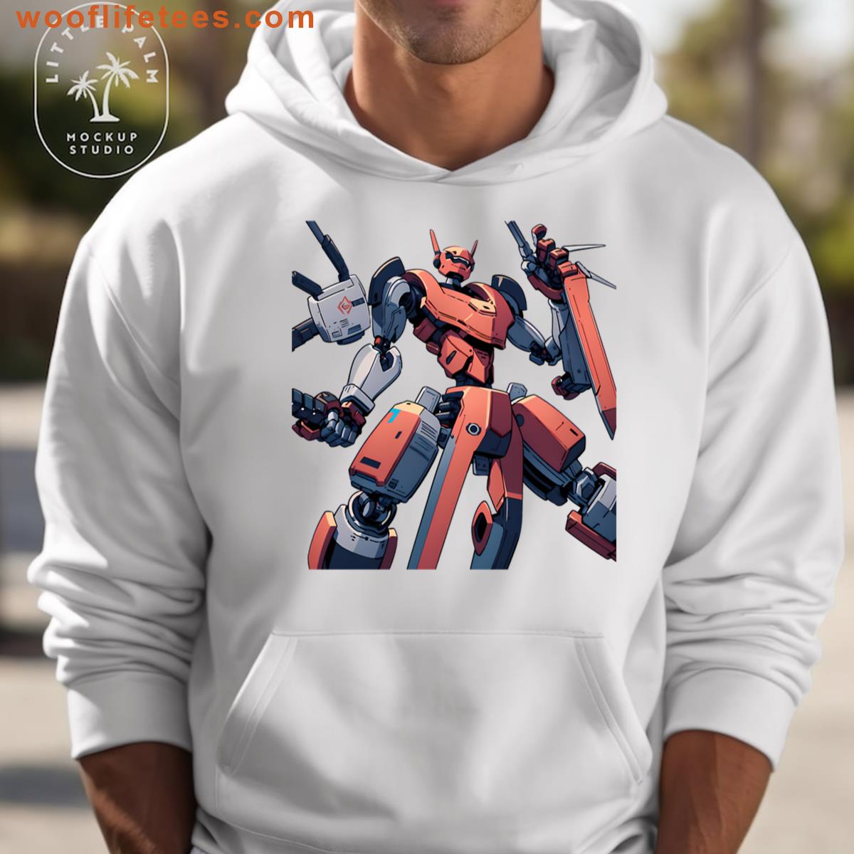 Red Blues Machine Inspired T-shirt