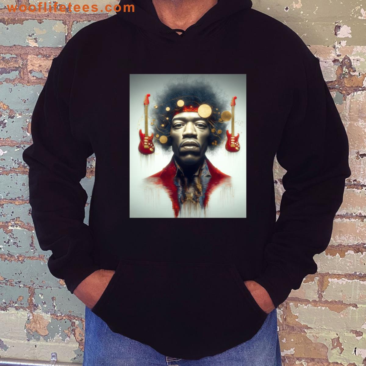 Reflections Hendrix Music Apparel T-shirt