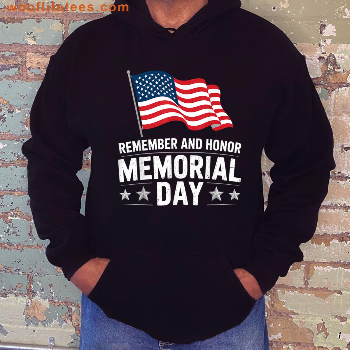 Remember Honor America Flag Apparel T-shirt