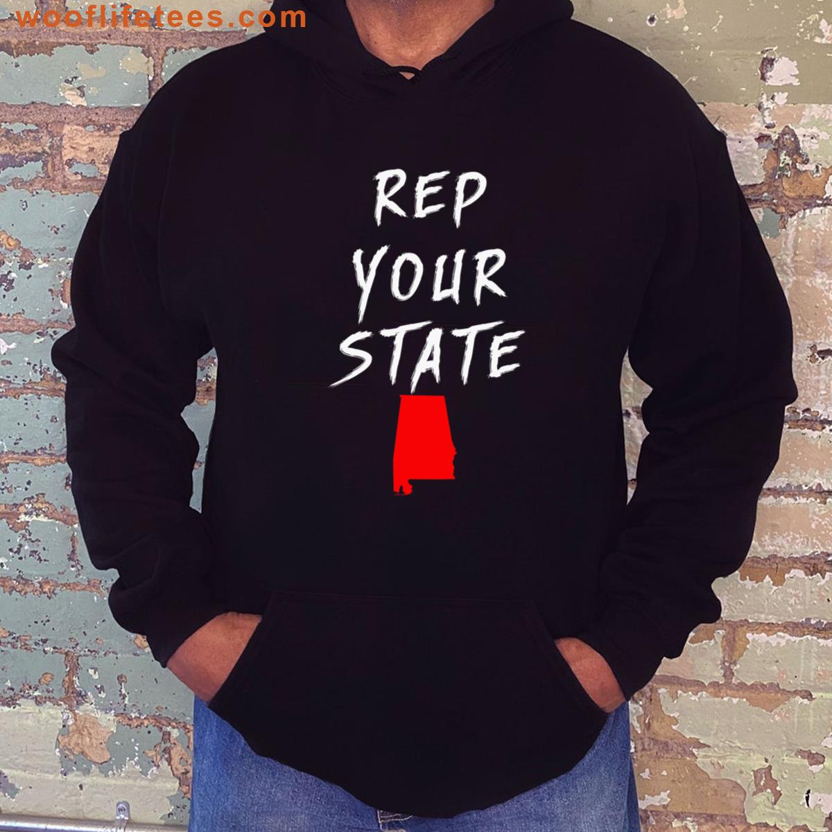Rep Your State Alabama Pride Apparel T-shirt