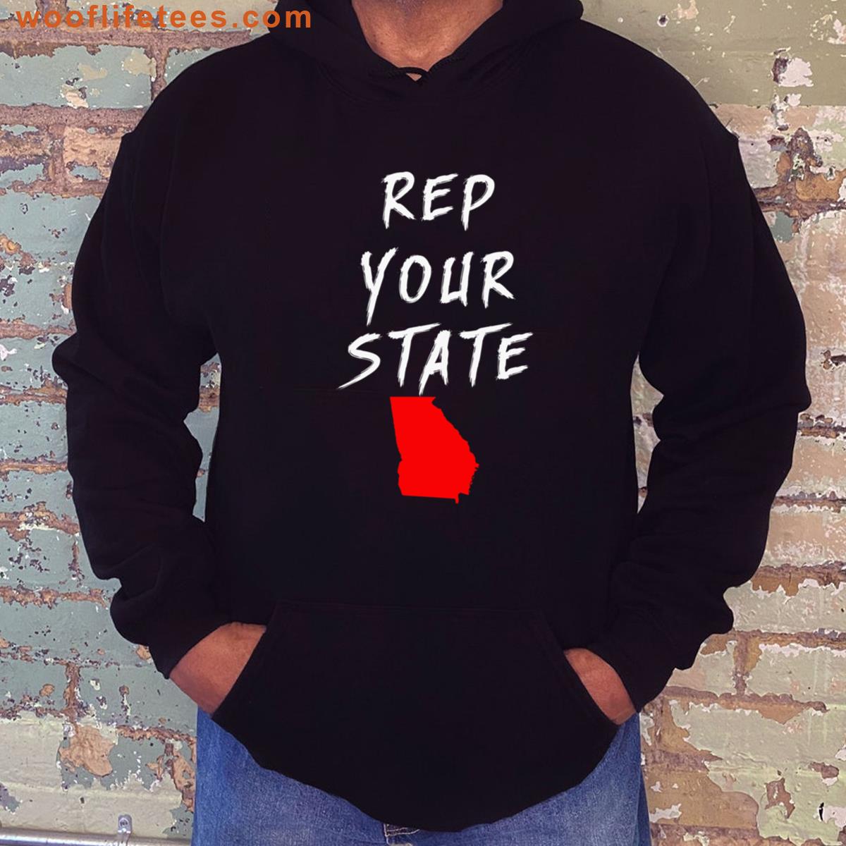 Rep Your State Georgia Pride Apparel T-shirt
