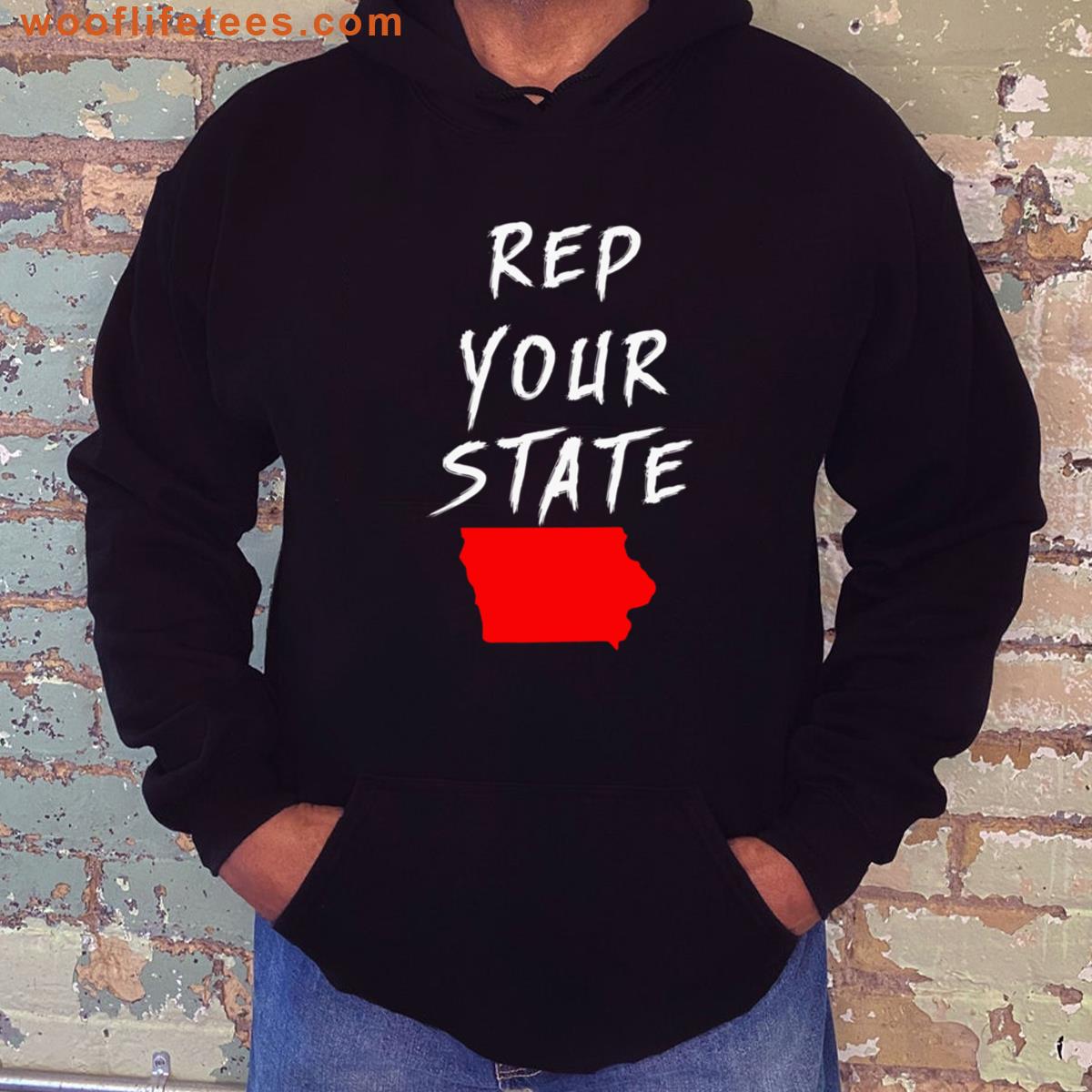 Rep Your State Iowa Pride Apparel T-shirt