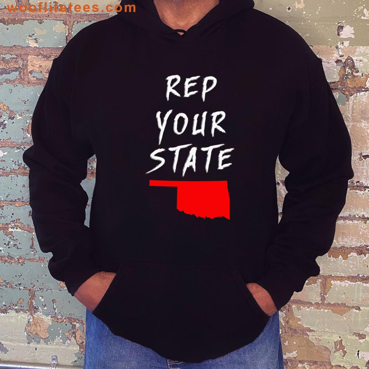 Rep Your State Oklahoma Apparel T-shirt