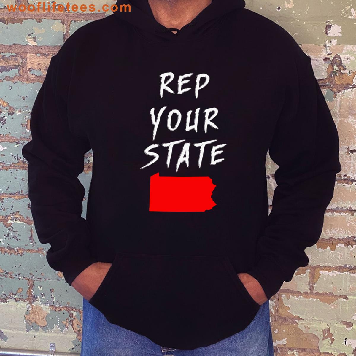 Rep Your State Pennsylvania Casual Wear T-shirt