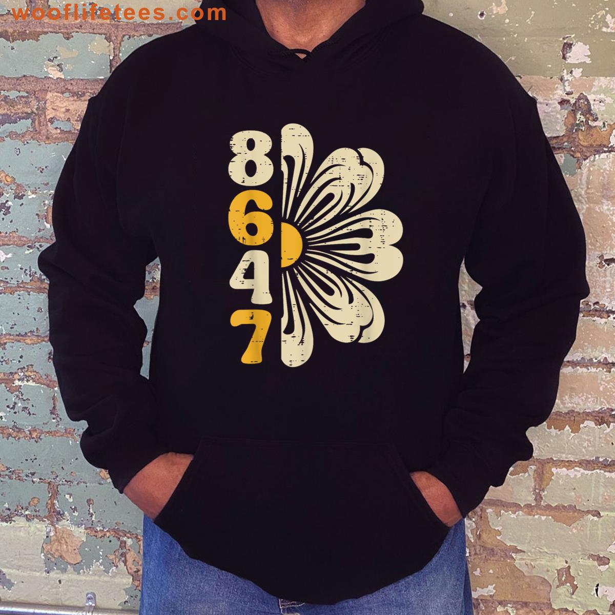 Resist 8647 Daisy Flower Apparel T-shirt
