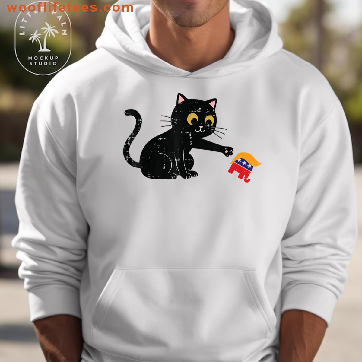 Resist Cat Tipping Elephant Protest T-shirt
