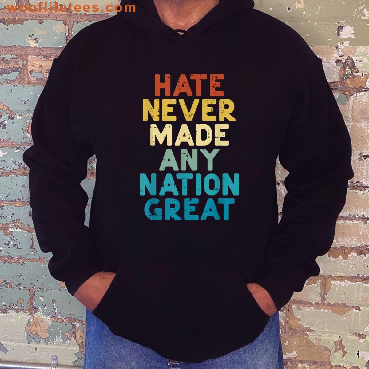 Resist Hate Never T-shirt