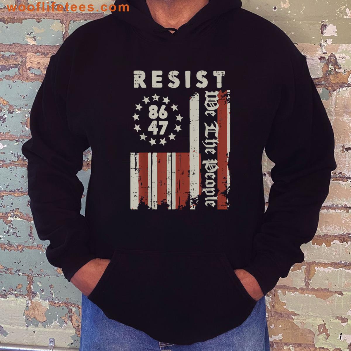 Resist Patriotic Graphic Tee T-shirt