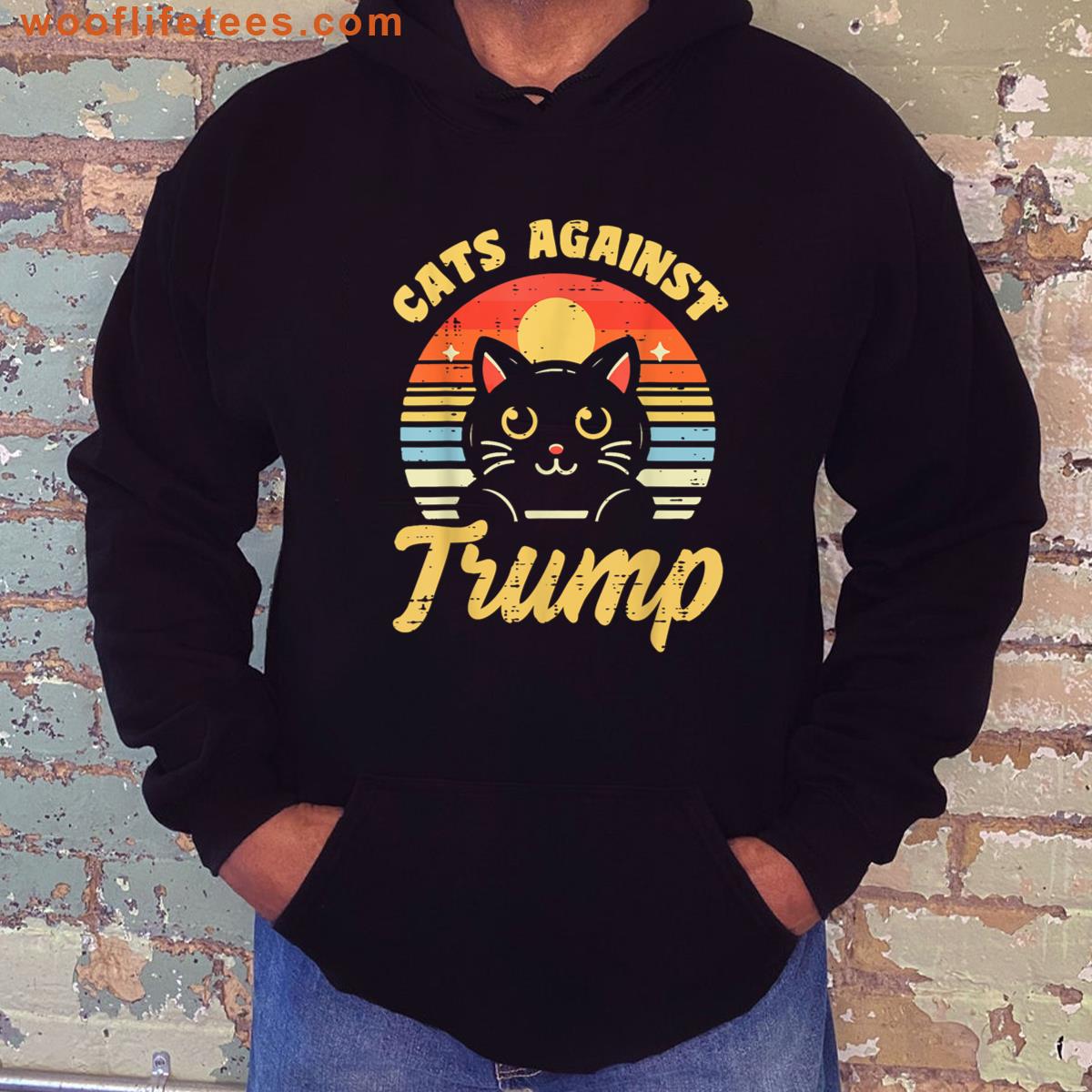 Resist Playful Cats Protest Apparel T-shirt