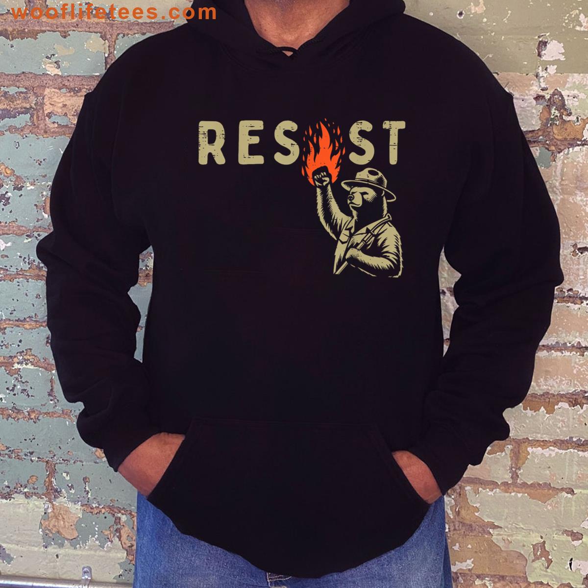 Resist Protest Women Men Tee T-shirt