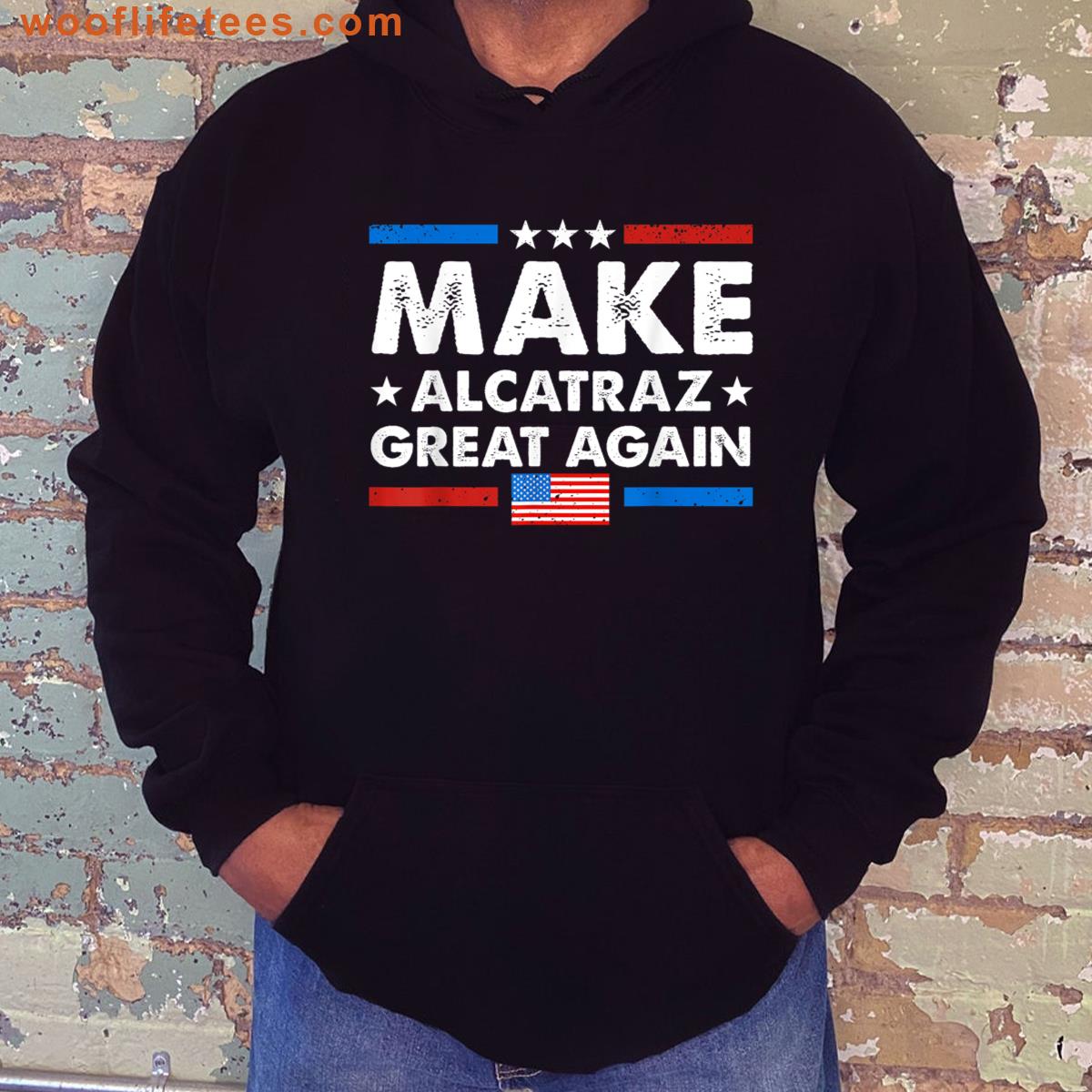 Retro Alcatraz Humor T-shirt