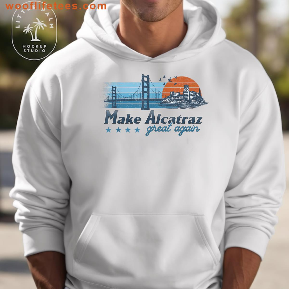 Retro Funny Make Alcatraz Unisex T-shirt