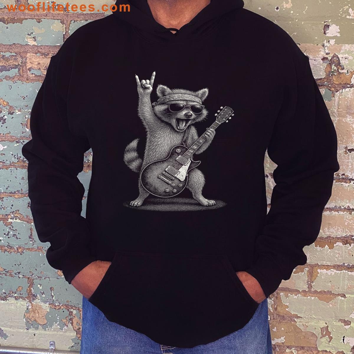 Retro Raccoon For Men Women Kids T-shirt