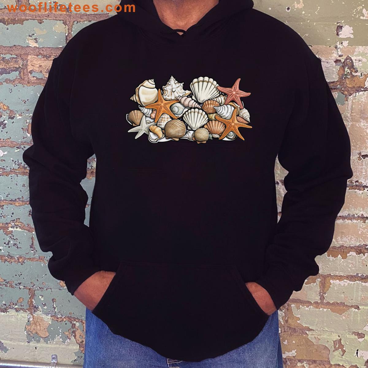 Seashells Coastal Style Apparel T-shirt