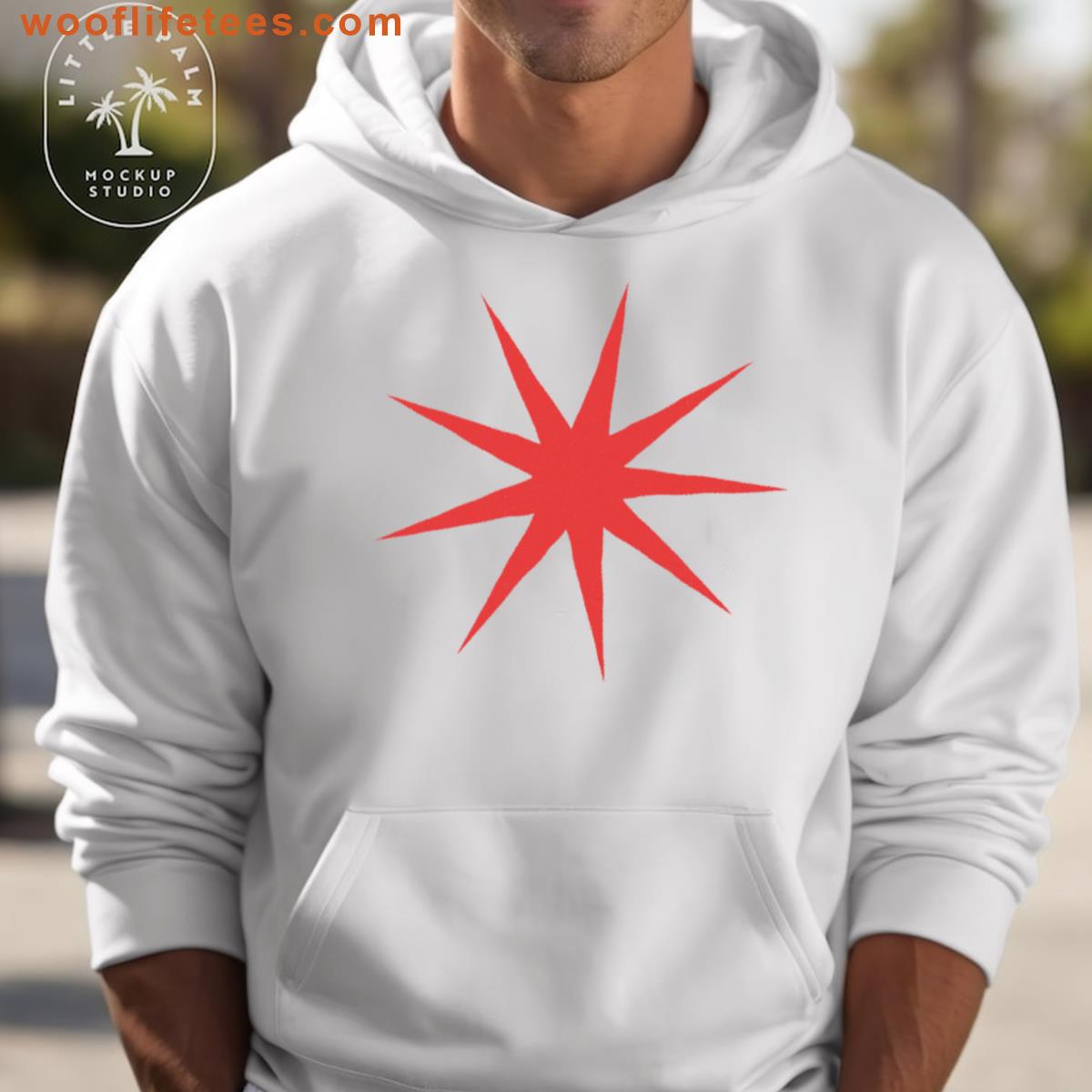 Starburst Red Casual T-shirt