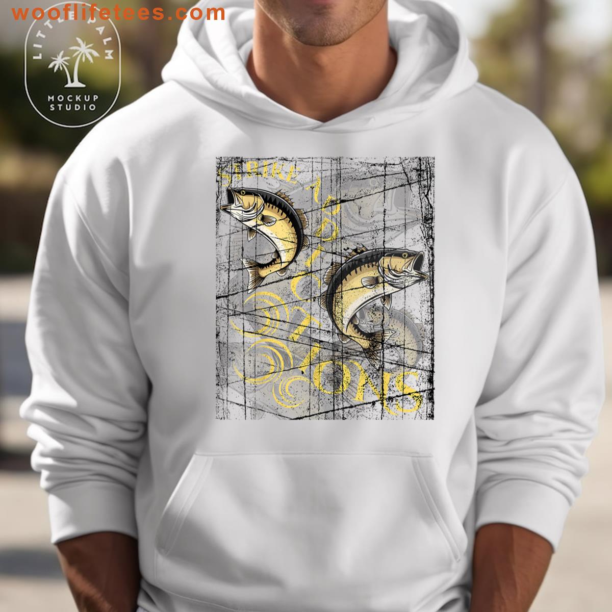 Strike Addictions Fish Design T-shirt