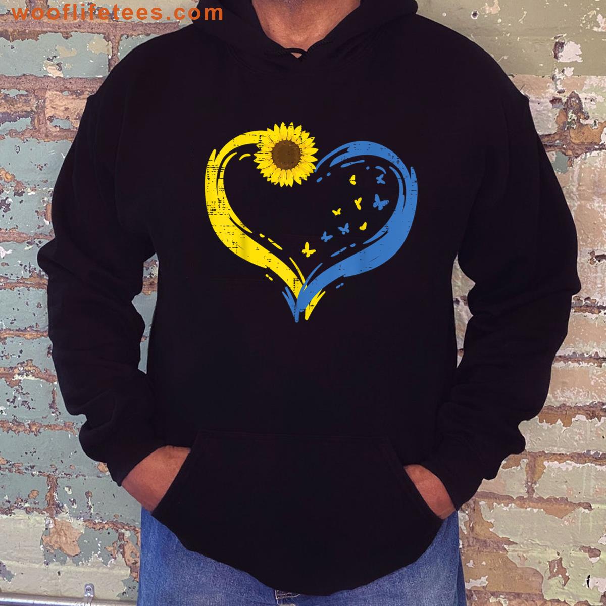 Ukraine Heart Design 1 T-shirt