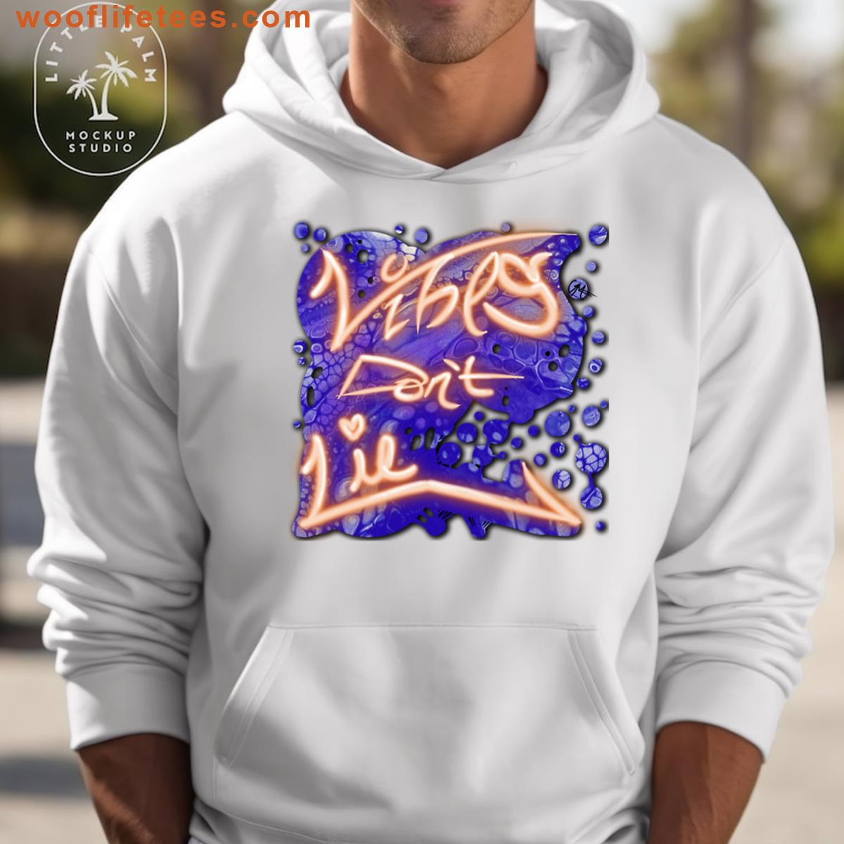 Vibes Dont Lie Casual Wear T-shirt