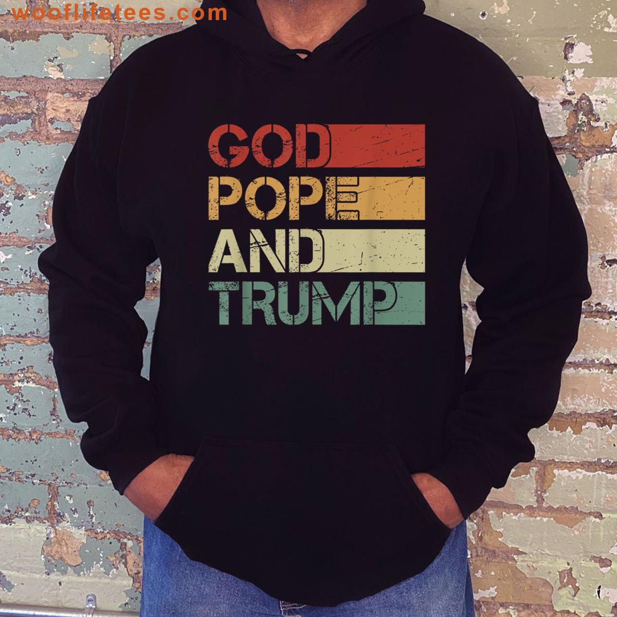 Vintage God And Trump For Fans T-shirt