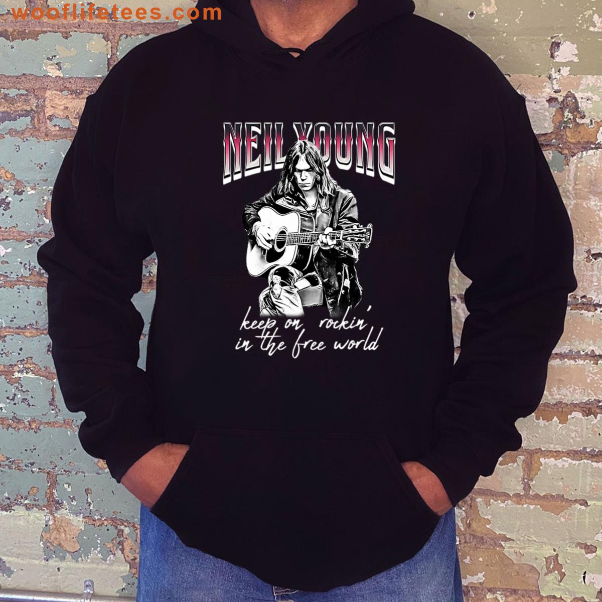 Vintage Guitar Design For Fans T-shirt