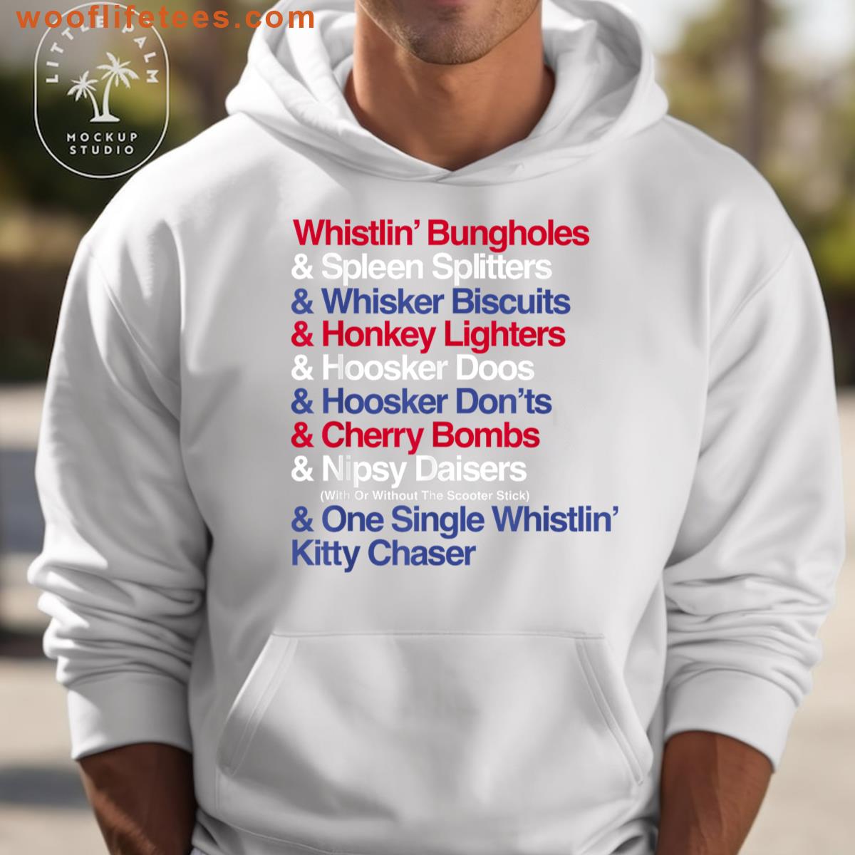Whistlin Bungholes Quirky T-shirt