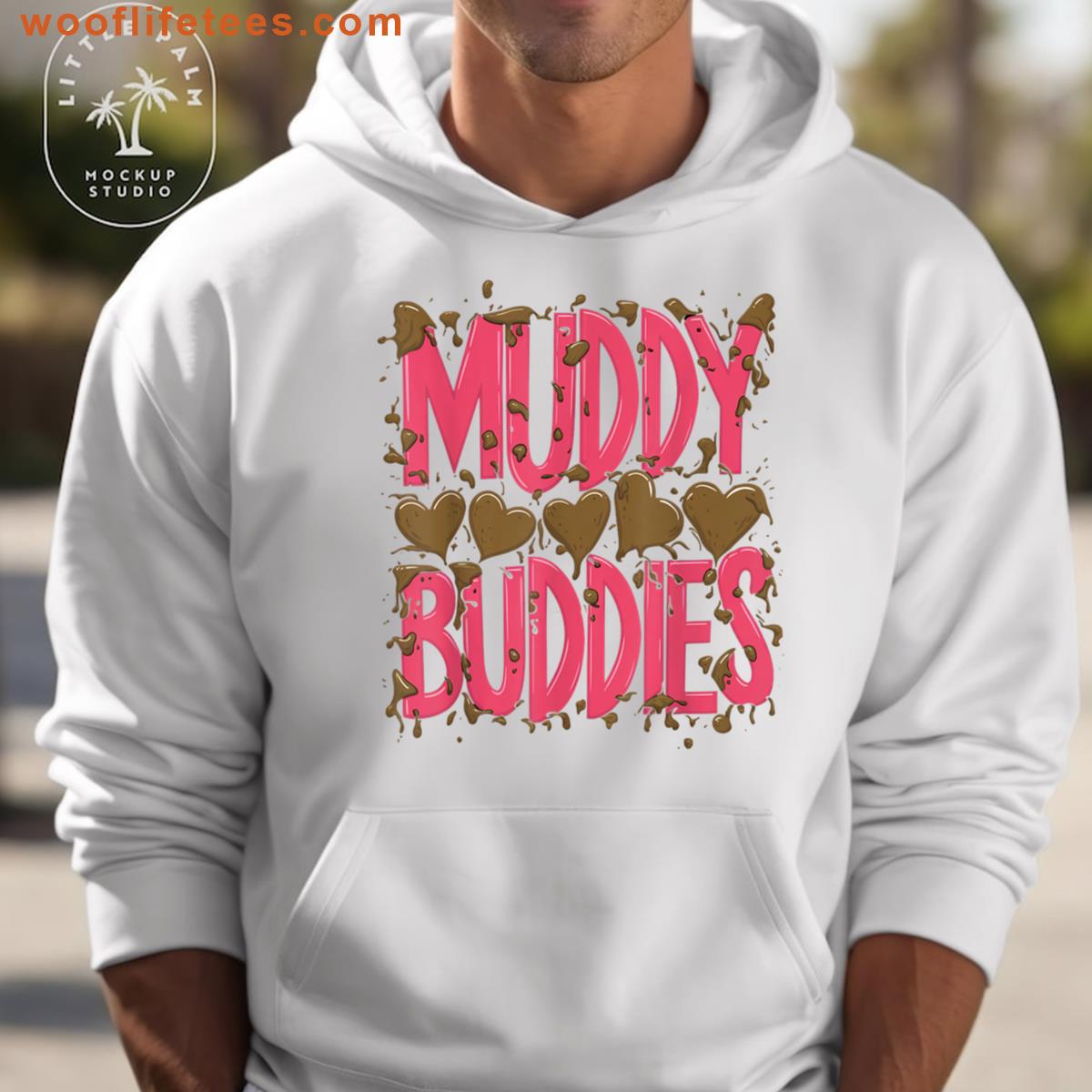 Womans Buddies Muddy Girls T-shirt