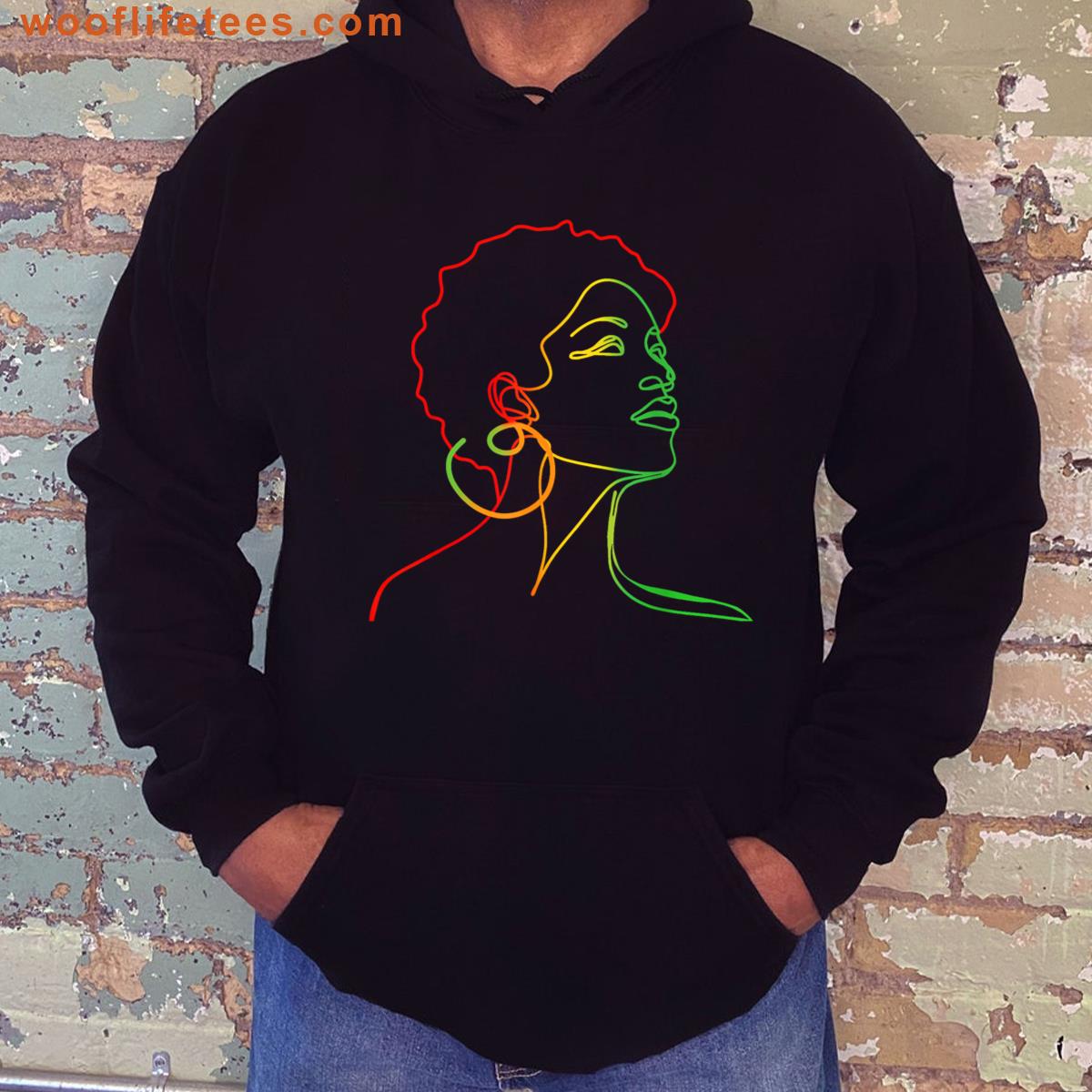 Womens Juneteenth 1865 Art T-shirt