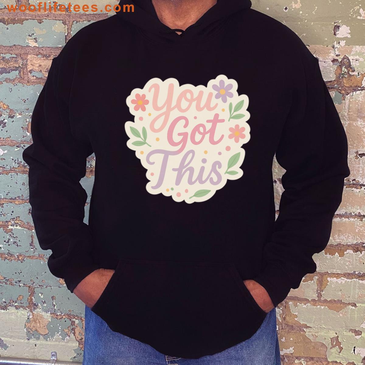 You Got This Flower Print T-shirt