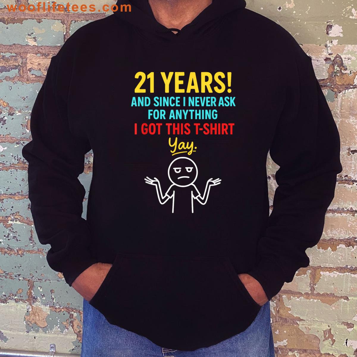 21st Birthday Funny Gift T-shirt