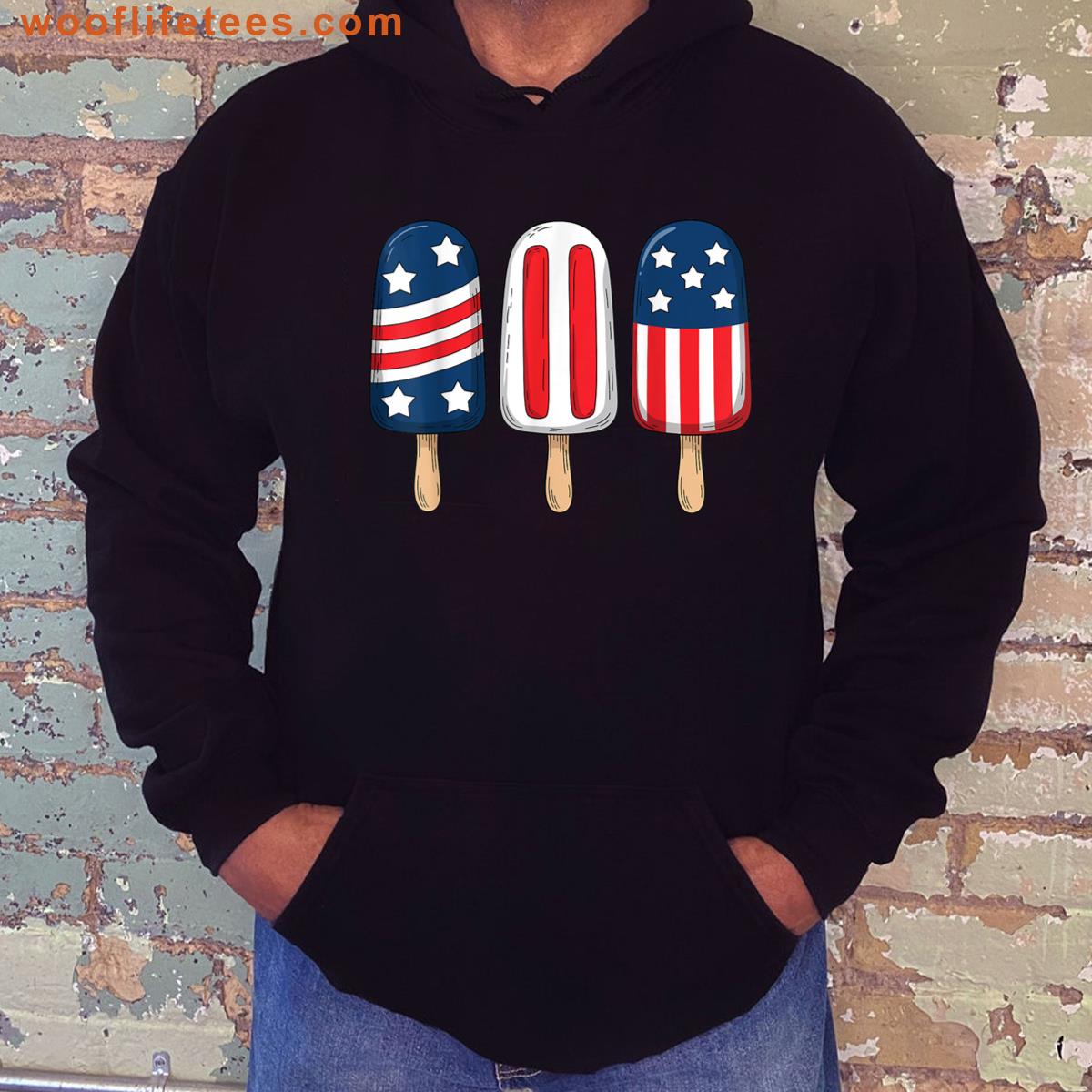 4th Of July Patriotic Popsicle T-shirt