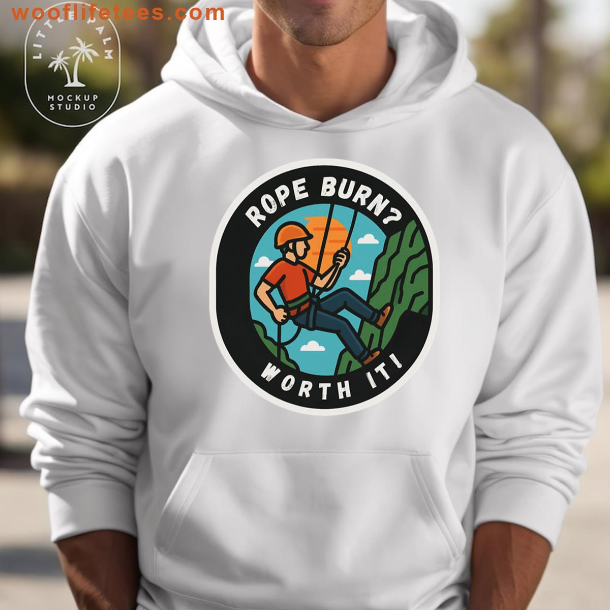 Abseiling Rope Burn T-shirt
