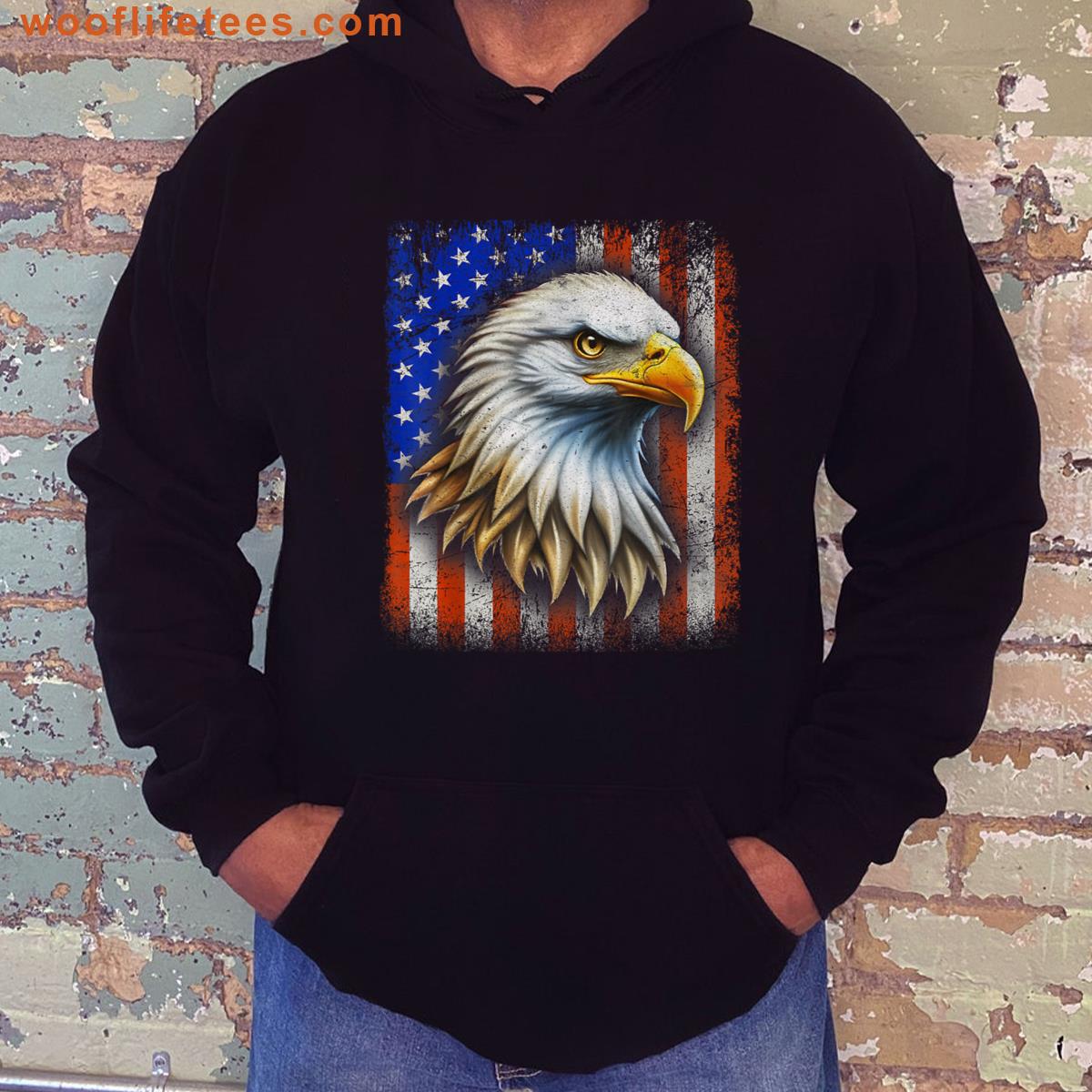 American Flag Eagle T-shirt