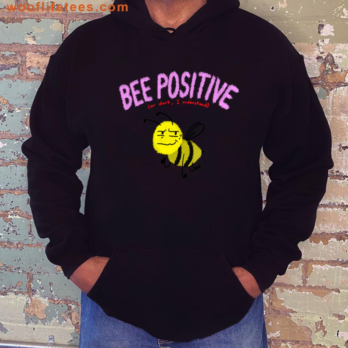 Bee Positive Motivational T-shirt