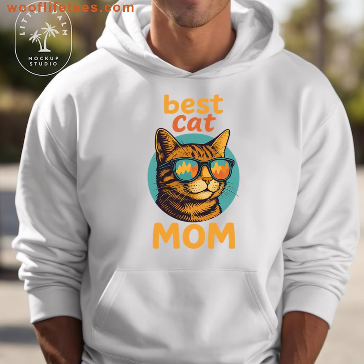 Best Cat Mom Funny T-shirt